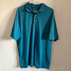 PGA tour bright blue golf shirt size XL